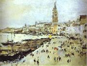 Valentin Serov Seaside in Venice. Study painting